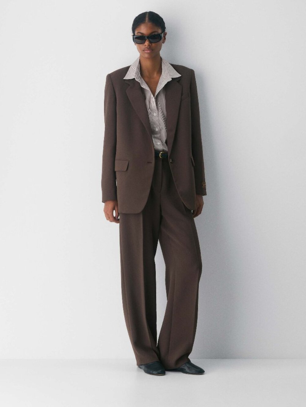 Wilfred The Effortless Pant Crepette Rich Mocha Brown Size 00